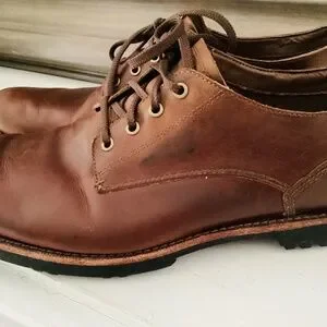 Men\'s Timberland Mirror fit System brown leather lace-up shoes size 11 office Timberland | Shoes | Mens Timberland Mirror Fit System Brown  main image 2